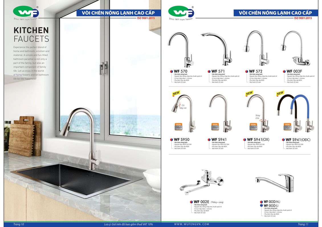 Sen vòi WUFENG Bảng giá và Catalogue mới nhất /Page 7